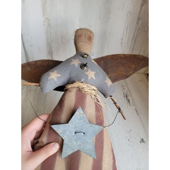 Large 1998 vintage Bonnie plush hanging angel doll cherub - Picture 2 of 15